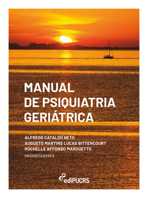 cover image of Manual de psiquiatria geriátrica